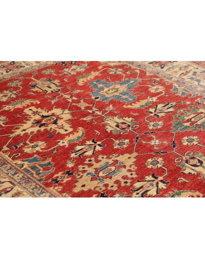 Tappeto Kazak Fine Pakistan marrone giallo 209x298