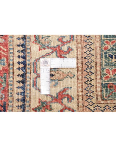 Tappeto Kazak Fine Pakistan marrone giallo 209x298