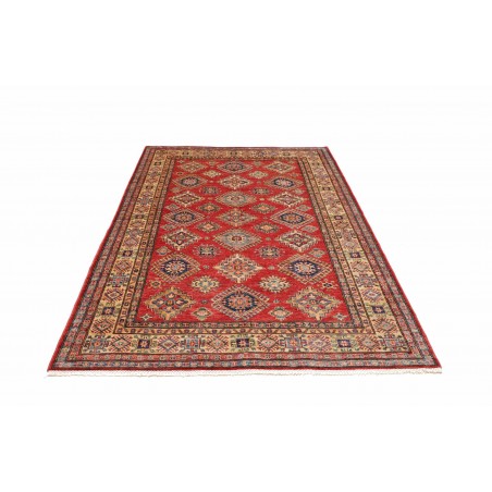 Tappeto Kazak Fine Pakistan rosso grigio 172x242