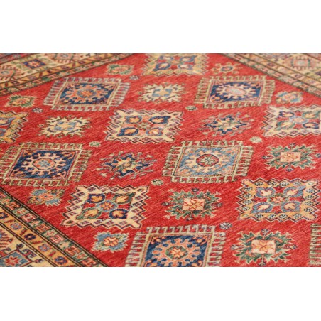 Tappeto Kazak Fine Pakistan rosso grigio 172x242