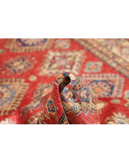 Tappeto Kazak Fine Pakistan rosso grigio 172x242