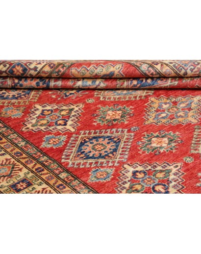 Tappeto Kazak Fine Pakistan rosso grigio 172x242