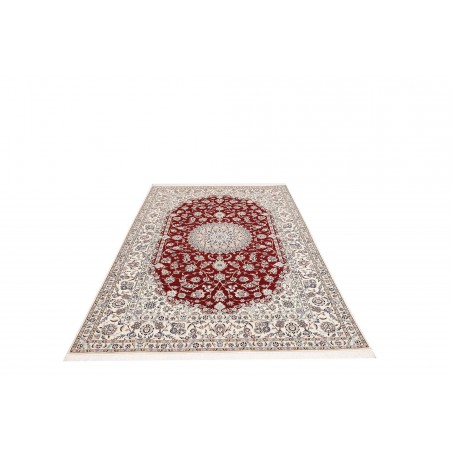 Tappeto Nain 6La Persia bianco grigio 152x241