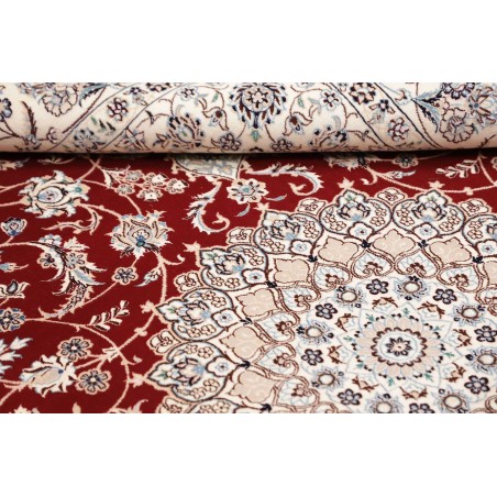 Tappeto Nain 6La Persia bianco grigio 152x241