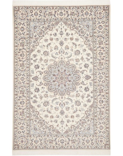 Tappeto Nain 6La Persia bianco 134x202