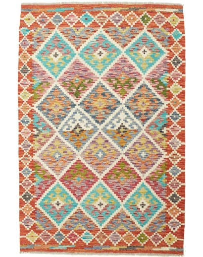 Tappeto Kilim Afghanistan marrone 102x150