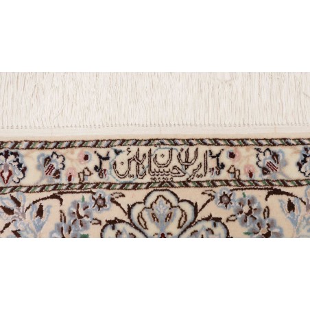 Tappeto Nain 6La Persia bianco grigio 153x232