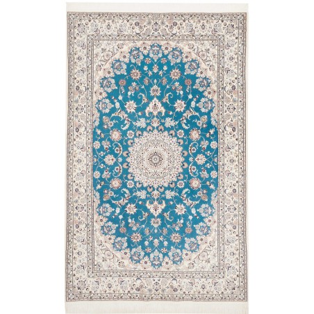 Tappeto Nain 6La Persia blu 134x216