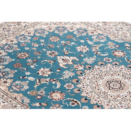 Tappeto Nain 6La Persia blu 134x216