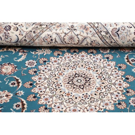Tappeto Nain 6La Persia blu 134x216