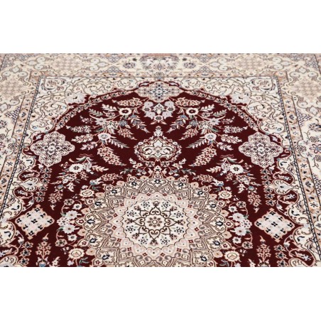 Tappeto Nain 6La Persia bianco azzurro 128x200