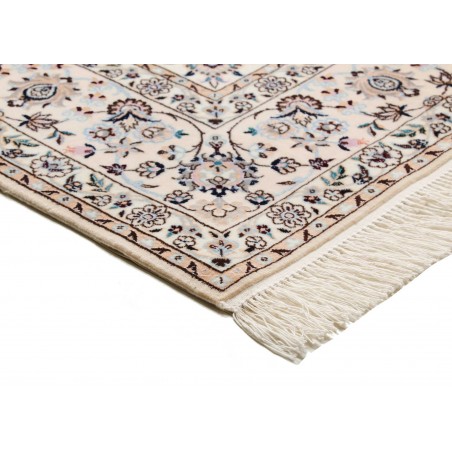 Tappeto Nain 6La Persia bianco blu 158x245