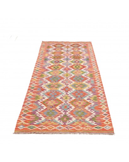 Tappeto Kilim Afghanistan marrone 83x241