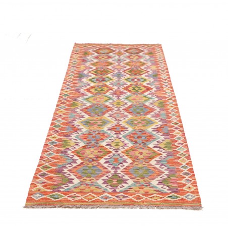 Tappeto Kilim Afghanistan marrone 83x241