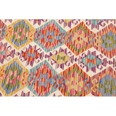 Tappeto Kilim Afghanistan marrone 83x241