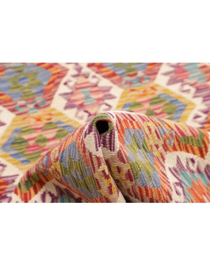 Tappeto Kilim Afghanistan marrone 83x241