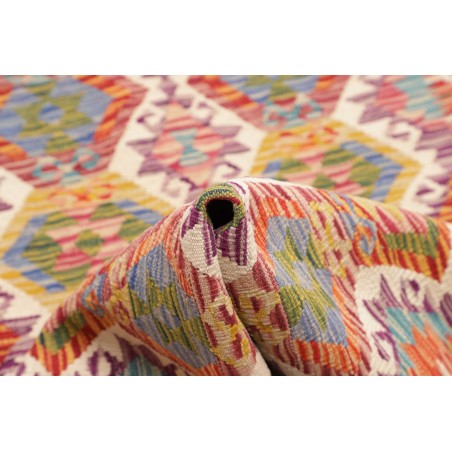 Tappeto Kilim Afghanistan marrone 83x241