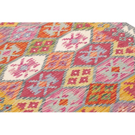 Tappeto Kilim Afghanistan marrone 83x394