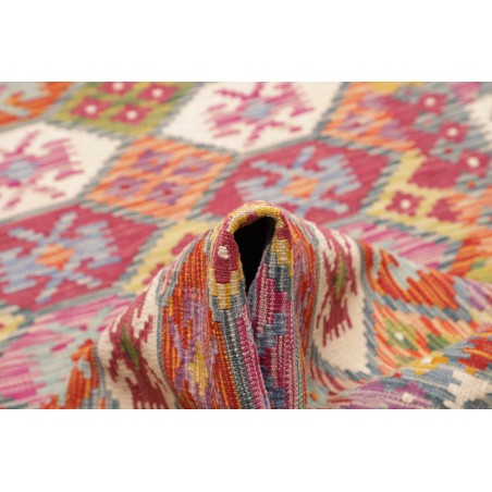 Tappeto Kilim Afghanistan marrone 83x394