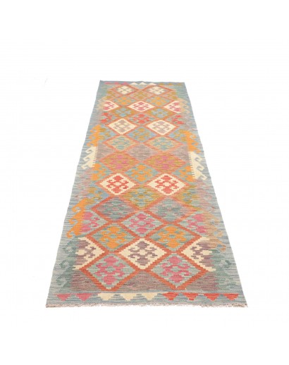 Tappeto Kilim Afghanistan marrone beige 77x296