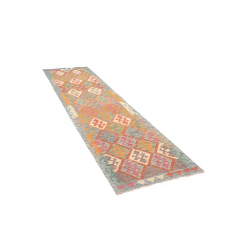 Tappeto Kilim Afghanistan marrone beige 77x296
