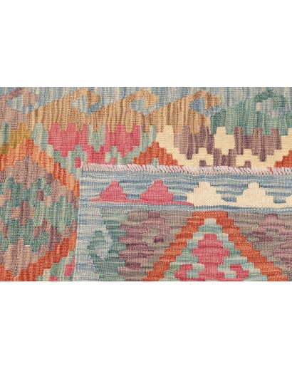 Tappeto Kilim Afghanistan marrone beige 77x296