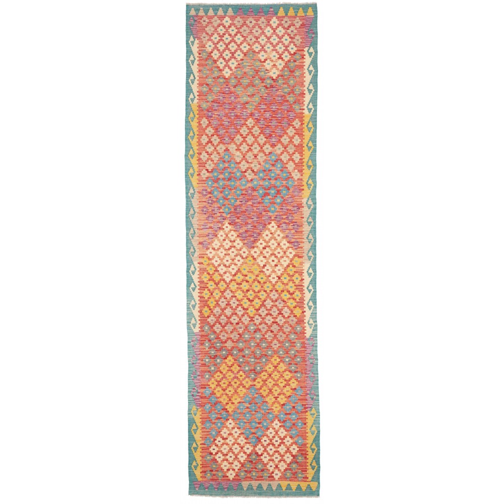 Tappeto Kilim Afghanistan marrone 79x297