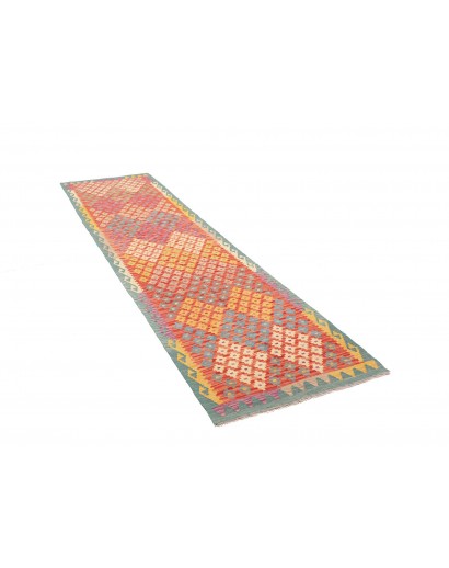 Tappeto Kilim Afghanistan marrone 79x297