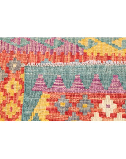 Tappeto Kilim Afghanistan marrone 79x297