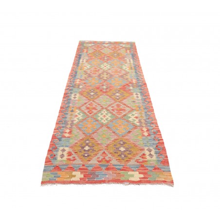 Tappeto Kilim Afghanistan marrone grigio 83x280
