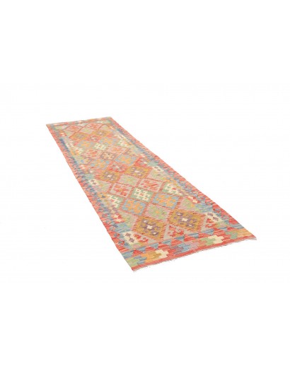 Tappeto Kilim Afghanistan marrone grigio 83x280