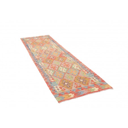 Tappeto Kilim Afghanistan marrone grigio 83x280