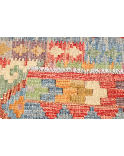 Tappeto Kilim Afghanistan marrone grigio 83x280