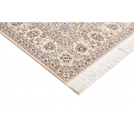 Tappeto Nain 6La Persia bianco blu 167x255