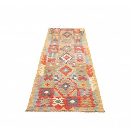 Tappeto Kilim Afghanistan marrone 80x295