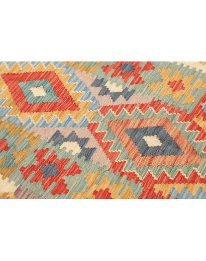Tappeto Kilim Afghanistan marrone 80x295