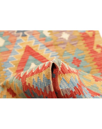 Tappeto Kilim Afghanistan marrone 80x295