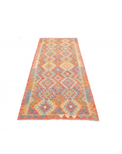 Tappeto Kilim Afghanistan marrone grigio 86x292