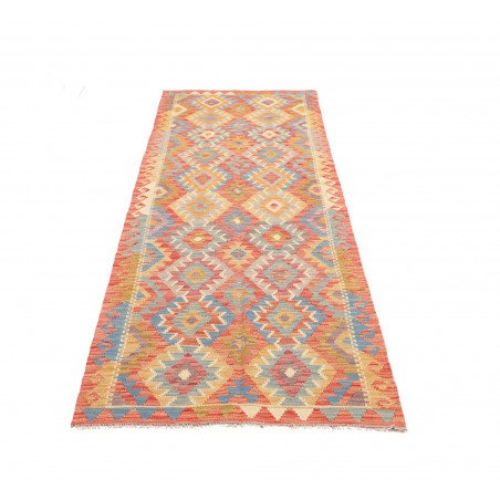Tappeto Kilim Afghanistan marrone grigio 86x292