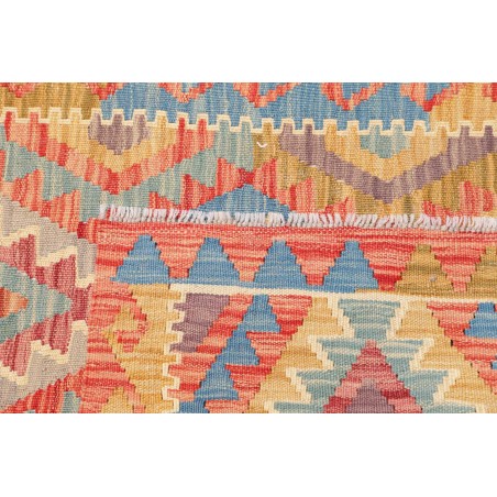 Tappeto Kilim Afghanistan marrone grigio 86x292