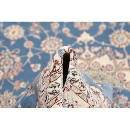 Tappeto Nain 6La Persia bianco blu 167x255