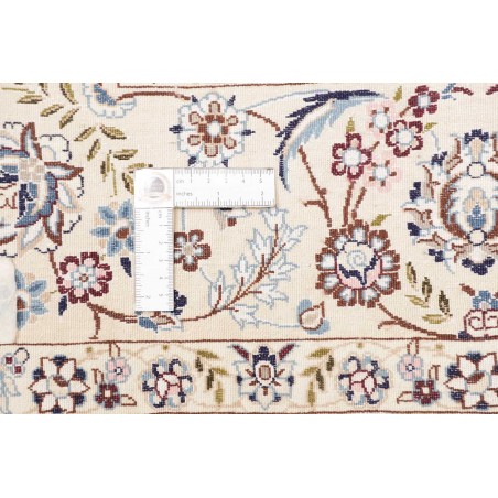 Tappeto Nain 6La Persia bianco blu 167x255