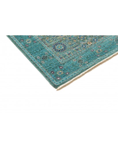 Tappeto Mamlouk Pakistan grigio azzurro 82x396