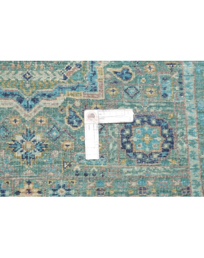 Tappeto Mamlouk Pakistan grigio azzurro 82x396
