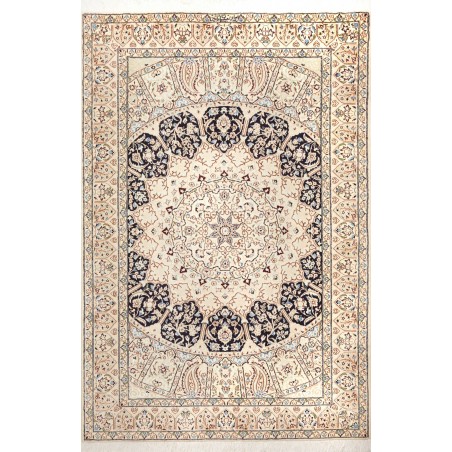 Tappeto Nain 6La Persia giallo marrone 130x205