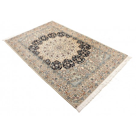 Tappeto Nain 6La Persia giallo marrone 130x205