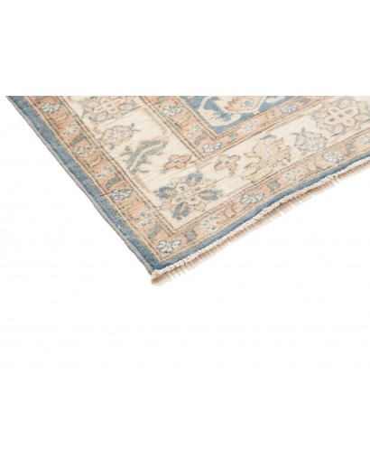 Tappeto Kazak Afghanistan bianco 100x350