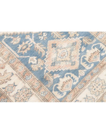 Tappeto Kazak Afghanistan bianco 100x350
