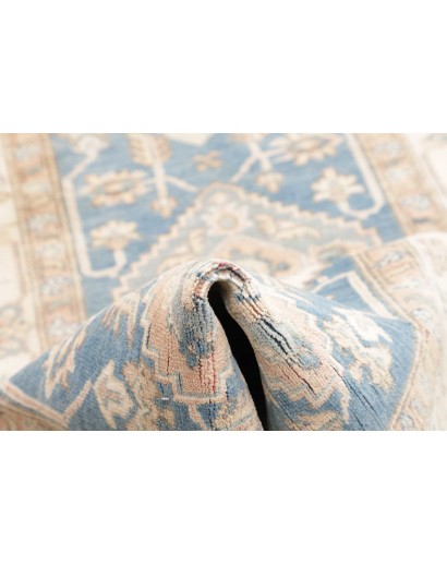Tappeto Kazak Afghanistan bianco 100x350