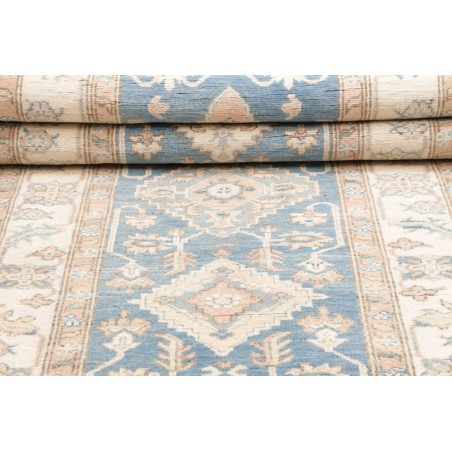 Tappeto Kazak Afghanistan bianco 100x350